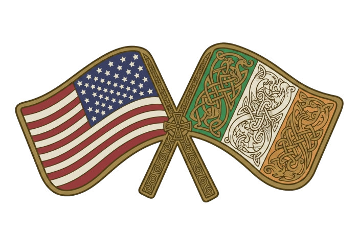 USA - Ireland pin